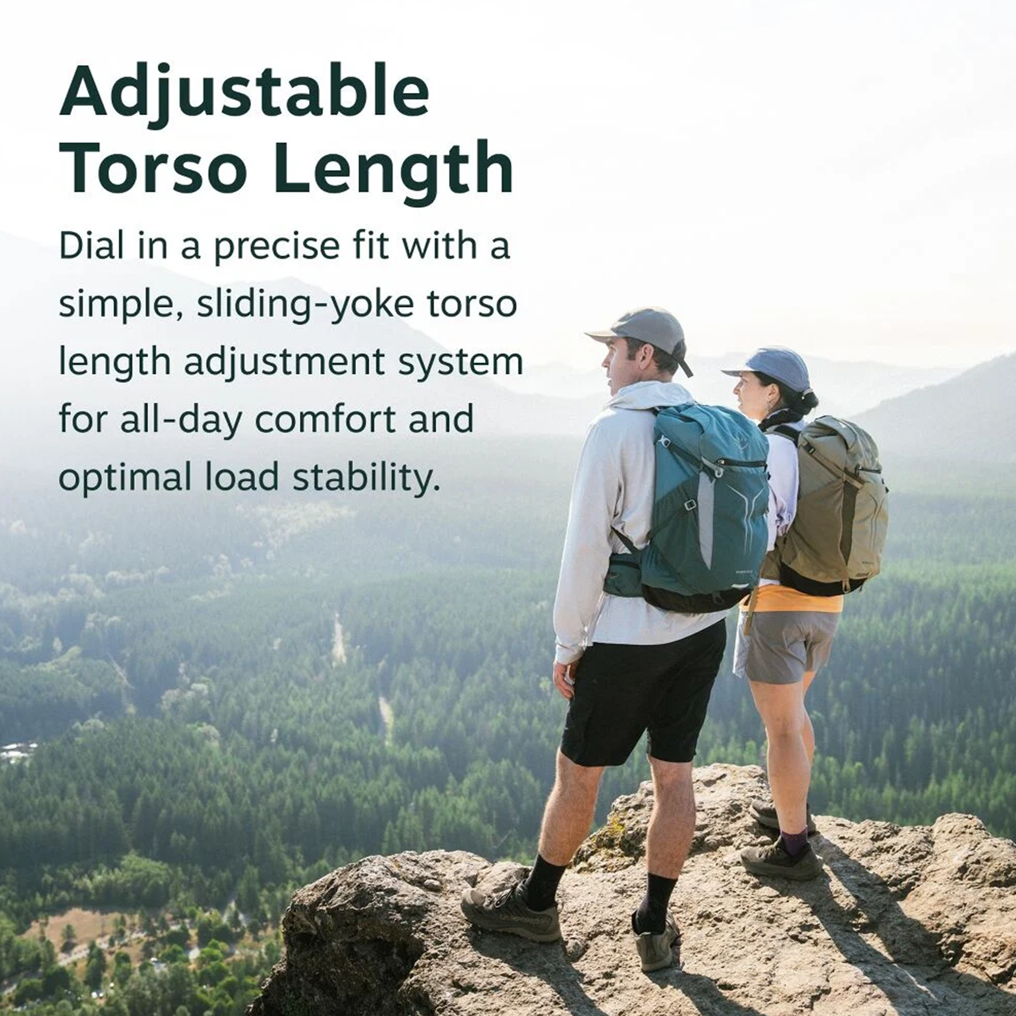 Osprey Sportlite 30 harness and hipbelt